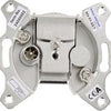 Enzo braun telecom coax stopcontact btv01-upc enkel einddoos +afdekplaat sad 03 - 2080020