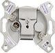 Enzo braun telecom coax stopcontact btv01-upc enkel einddoos +afdekplaat sad 03 - 2080020