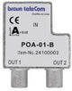 Enzo braun telecom push on iec splitter poa 1-upc - 2080040