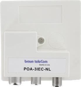 Distributore Modem Radio-TV Enzo Braun Telecom POA 3 IEC-NL - 2080030