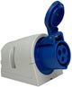 Enzo cee 3p 16a 230v inodoro de superficie azul - 6315130