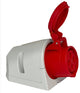 Inodoro de superficie Enzo cee 4p 16a 400v rojo - 6315154