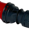 Enzo cee 4p 16a 400v stekker rood 6315150