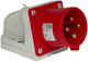 Enzo cee 4p 32a 400v opb wcd rosso con spinotti - 6315168