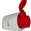 Enzo cee 4p 32a 400v opbouw wcd rood - 6315166