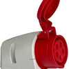 Enzo cee 5p 16a 400v opbouw wcd rood - 6315160