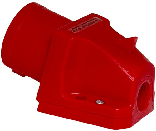 Enzo cee 5p 32a 400v opb wcd rosso con spinotti - 6315178