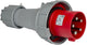 Enchufe enzo cee 5p 63a 400v rojo ip-67 - 6315180