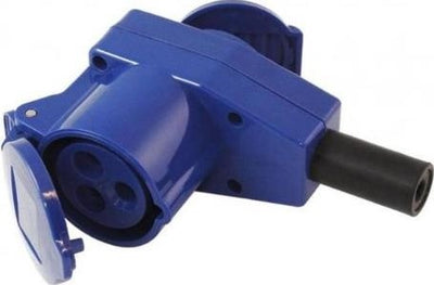 Spina femmina ad angolo retto Enzo cee | con presa 230 volt - 6315005