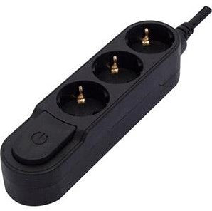 Enzo Chacon Design TCD RA 3V 1,5m 3x1,5qmm Interruttore Nero 6872740