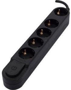 Enzo chacon design tcd ra 5v 1.5m 3x1.5qmm interruttore nero - 6872850