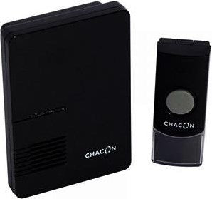 Campanello senza fili Enzo Chacon 80m nero - 8415060