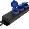 Caja de mesa Enzo Chacon SWD IP44 4V negra con válvula 3x1.5qmm 3m 6871970