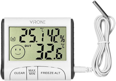Stazione meteorologica Enzo Chacon con sensore esterno wireless + barometro colore 8150190