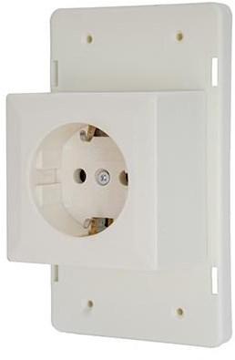 Tapa Enzo con casquillo ra | para caja de conexiones creme power - 4047809