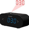 Enzo denver wekkerradio met projectie led zwart - 8140220