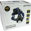Lampada frontale a led Enzo Entac zoom 5w alluminio nero 4xaa - 5700310