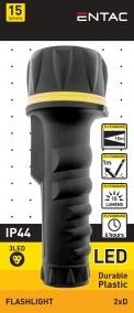 Enzo entac linterna led plastico 2xd 5700140