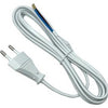 Cavo Enzo euro 2x0,75 bianco 3 metri 1065600