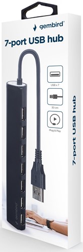 Hub USB Enzo gembird 7 porte con alimentatore 9510510