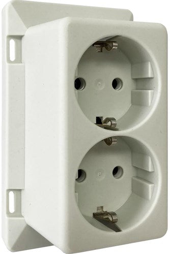 Enzo haf scatola porta prese con coperchio doppio - 4047256