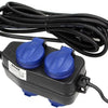 Ngk enzo haoppeling negro ip44 h05 3x1.5qmm 5m 4v con válvula | cordón de goma 6871980