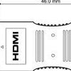 Connettore Enzo HDMI 2 x femmina 7580698