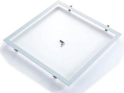 Cornice di montaggio Enzo | per pannello LED 60x60cm | bianco | sistema a clic - 5417889