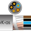 Enzo cable ymvkas 5x2,50 qmm cable de tierra rollo 100m - 1254013