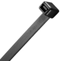 Fascetta Enzo (tyrap) 7,6x370mm nera (fascetta) - 100 pezzi 4115150