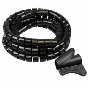 Juego de cables Enzo de 2 metros y 16 mm, negro - 4137400