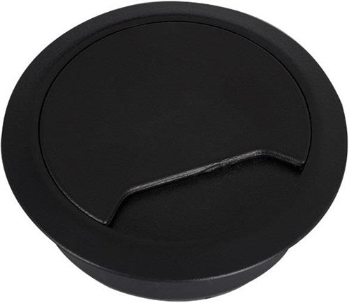 Passacavo Enzo nero diametro 60mm 1400952