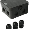 Caja de cable Enzo attema ak1 | + 3 prensaestopas m20 ip65 negro - 4034021