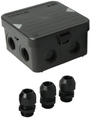 Decoder via cavo Enzo attema ak1 | + 3 pressacavi m20 ip65 nero - 4034021