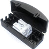 Enzo kabelkoppeling | ip20 zwart met 2 polige connector - 4016560