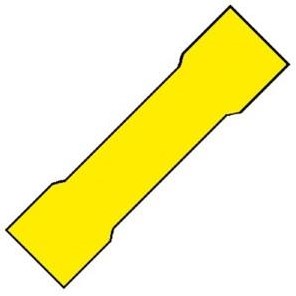 Conector de terminal de cable Enzo amarillo - 4433650