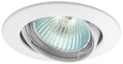 Faretto da incasso Enzo kanlux 50mm orientabile bianco 5013131