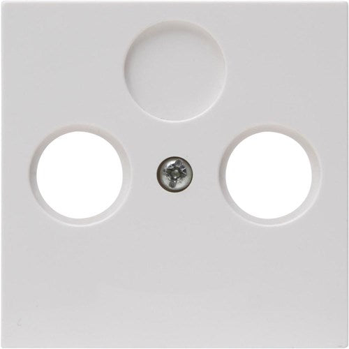 Enzo kopp hk07 marco de cubierta blanco para coaxial 4622040
