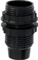 Portalampada Enzo e14 con 2x anello nero - 6042260