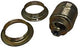 Enzo lamp holder e27 brass 2xring 6042845