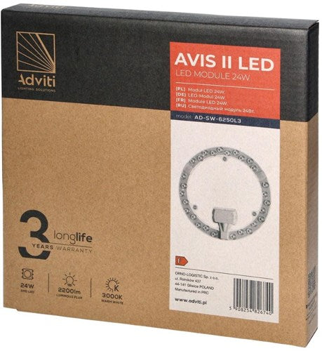 Módulo magnético LED Enzo | 230v | 24w | 3000k-led9124