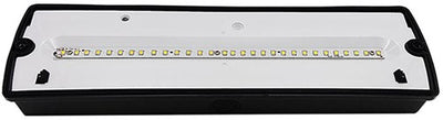 Illuminazione di emergenza a LED Enzo a plafone | 3w | ip65 nero - 5021702