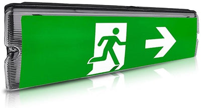Illuminazione di emergenza a LED Enzo a plafone | 3w | ip65 nero - 5021702