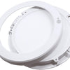 Enzo led panel downlighter | wit | 10-18w | 3000k | dimbaar + ir-sensor | instelbaar 10-15-18w | diameter 220mm - led2580