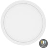 Enzo led panel downlighter | wit | 6-18w | tri-white + hf-sensor | cct 3000-4000-6000k | 6-12-18w | diameter 230mm - led2570