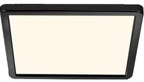 Lámpara de techo LED Enzo | oja 29 cuadrado negro 14.5w 3000k 4000k 29cm - 4802308