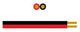 Enzo luidsprekersnoer 2 x 0,5 gmm rood zwart - 1394519