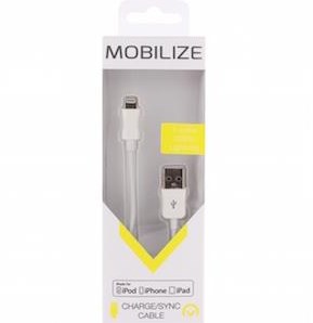 Enzo movilize apple lightning cable de carga usb 1,0 metro blanco - 9540010