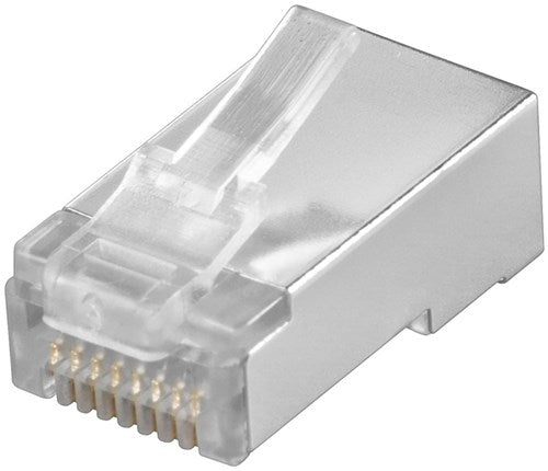 Enchufe modular enzo 8p 8c rj45 blindado por pieza 2575189