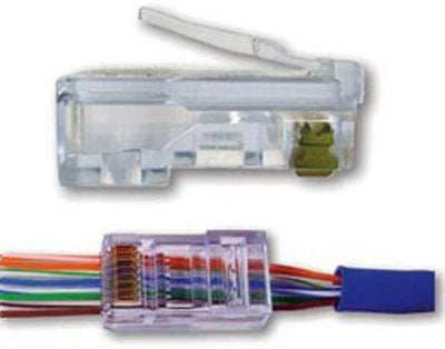 Enzo pinza modulare rj45 montaggio rapido ec 2575198